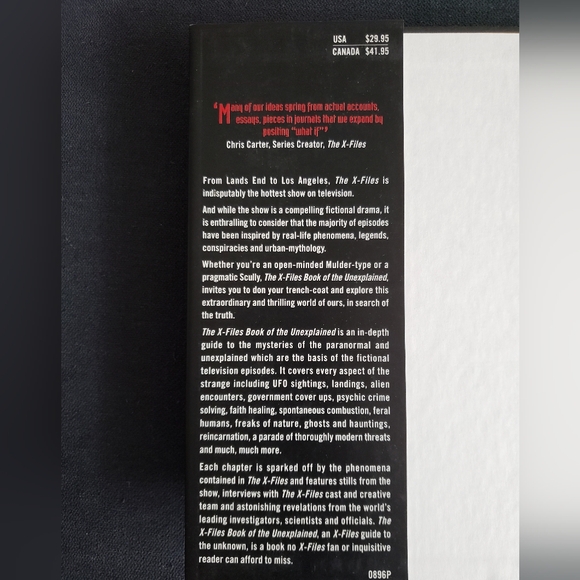 👽 X-Files Book of the Unexplained Vol 1 👽 - Picture 4 of 4